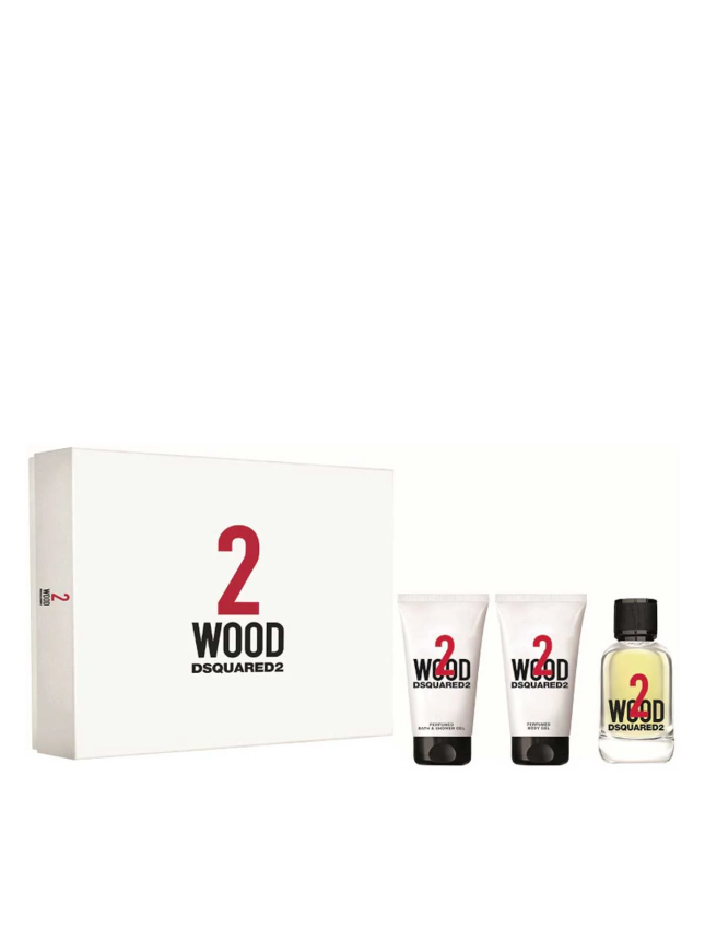 Dsquared² 2 Wood Gift Set Eau de Toilette 50ml & Shower Gel 50ml (Unisex)