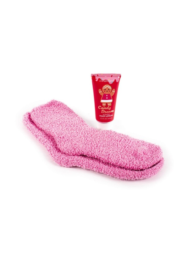  Simplepleasures Σετ περιποίησης ποδιών + κάλτσες SUGAR FROSTED LAND