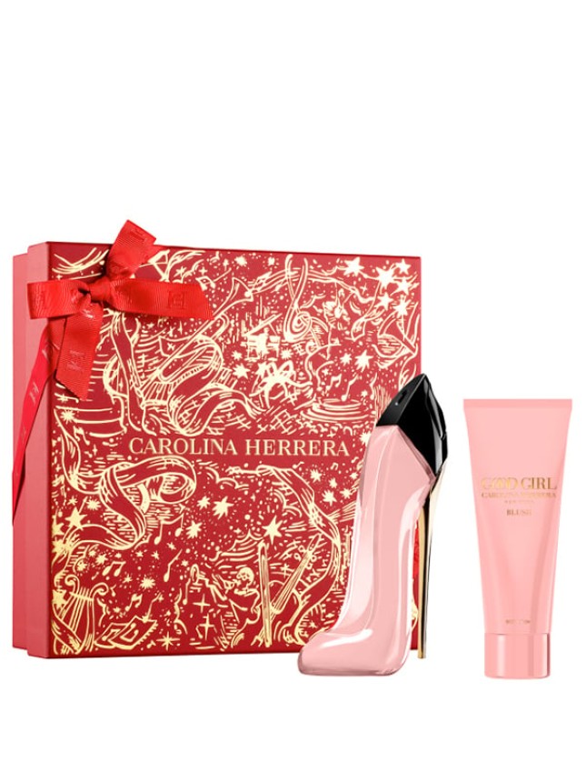 Carolina Herrera Good Girl Blush Eau De Parfum 80ml & Body Lotion 100ml Gift Set 
