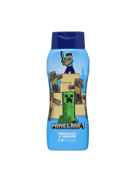 Air-Val International Minecraft Αφρόλουτρο & Σαμπουάν 500ml