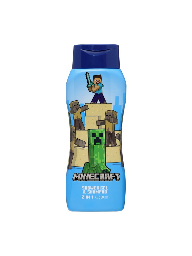 Air-Val International Minecraft Αφρόλουτρο & Σαμπουάν 500ml