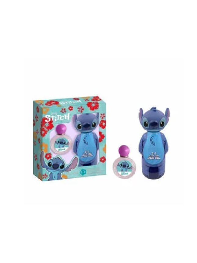 Disney Stitch Gift Set Edt50ml 2In1 Bath Shampoo 300ml (LN-1287)
