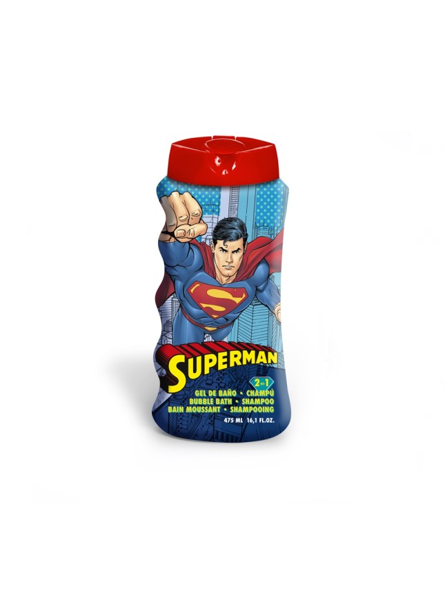 Air-Val International Superman Bubble Bath & Shampoo 475ml (1288)