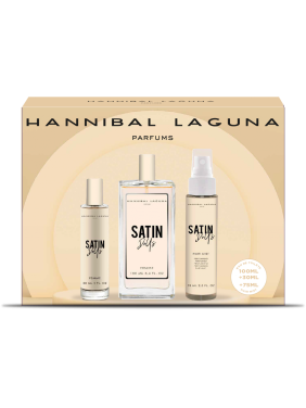 Saphir Parfums HANNIBAL LAGUNA ΓΥΝΑΙΚΕΙΟ ΣΕΤ SATIN DOLLS EDT 100 ML + 30 ML + HAIR MIST 75 ML