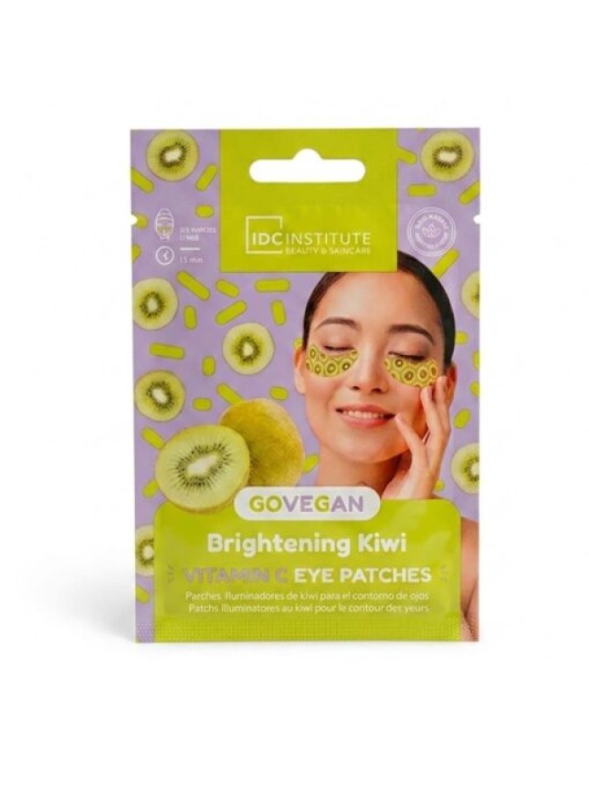 IDC Institute Go Vegan Brightening Kiwi Vitamin C Eye Patches (90661)