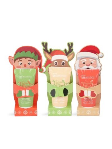 IDC Institute Christmas Hand Cream Ενυδατική Κρέμα Χεριών Vanilla Sugar & Cookies Ξωτικό 50ml (42373)