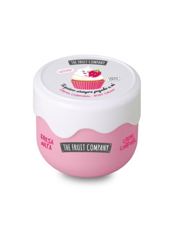 The Fruit Company Silk Effect Body Cream Vegan Strawberry Cream 200ml