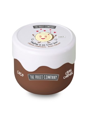 The Fruit Company Silk Effect Body Cream Vegan Κρέμα Σώματος Καρύδα 200ml