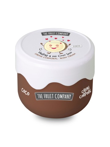 The Fruit Company Silk Effect Body Cream Vegan Κρέμα Σώματος Καρύδα 200ml