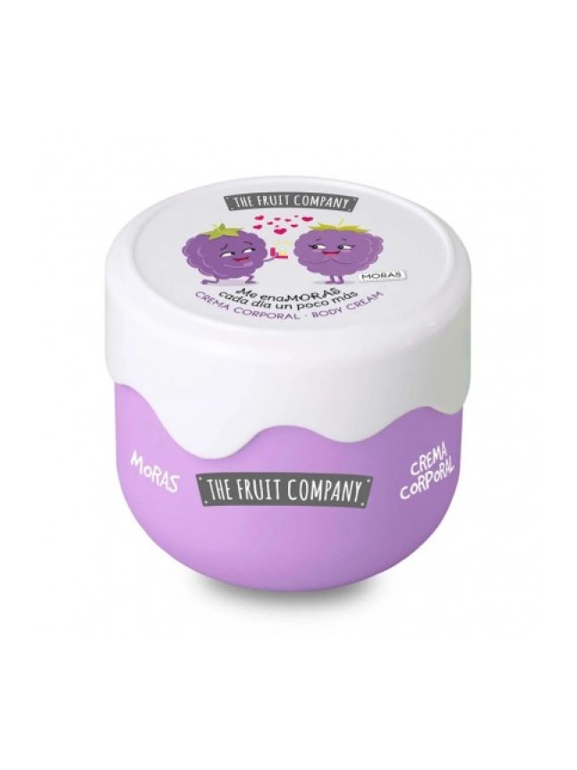 The Fruit Company Silk Effect Body Cream Vegan Κρέμα Σώματος Βατόμουρο 200ml