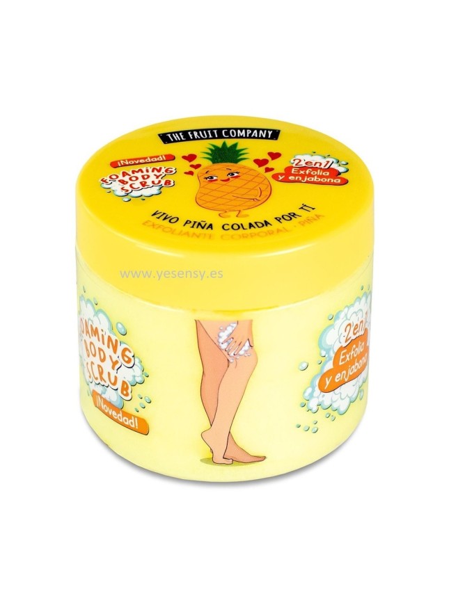 The Fruit Company 2in1 Foaming Body Scrub Pineapple 400ml