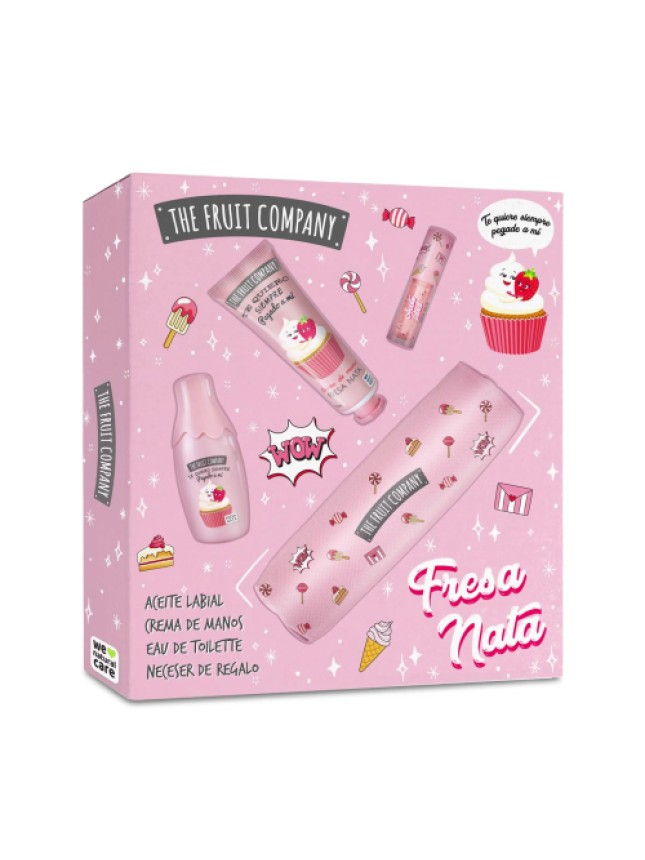 The Fruit Company Gift set Summer Strawberry & Cream