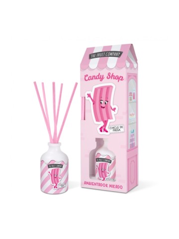 The Fruit Company Candy Shop Mikado Air Freshener Strawberry Bubble Gum