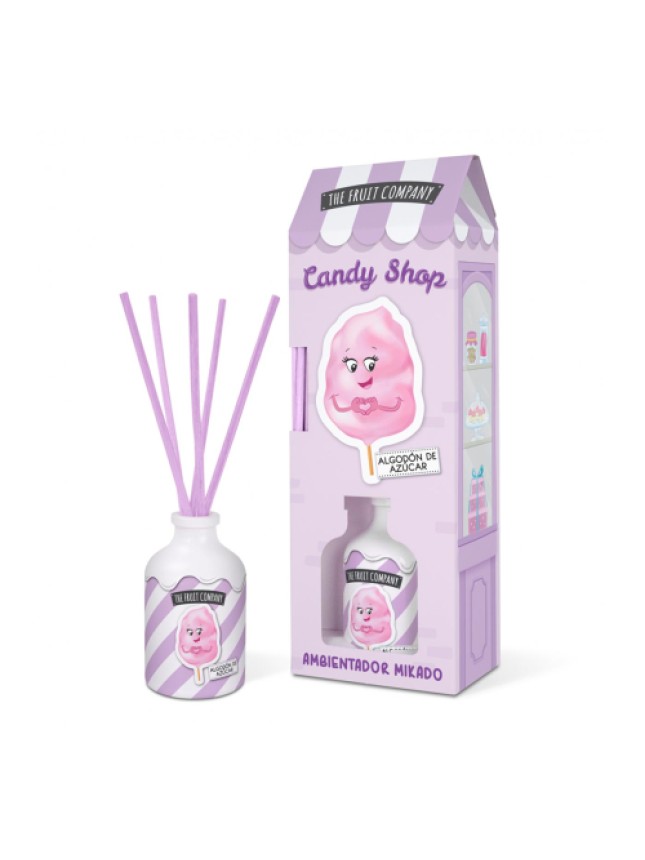 The Fruit Company Candy Shop Mikado Air Freshener Cotton Candy