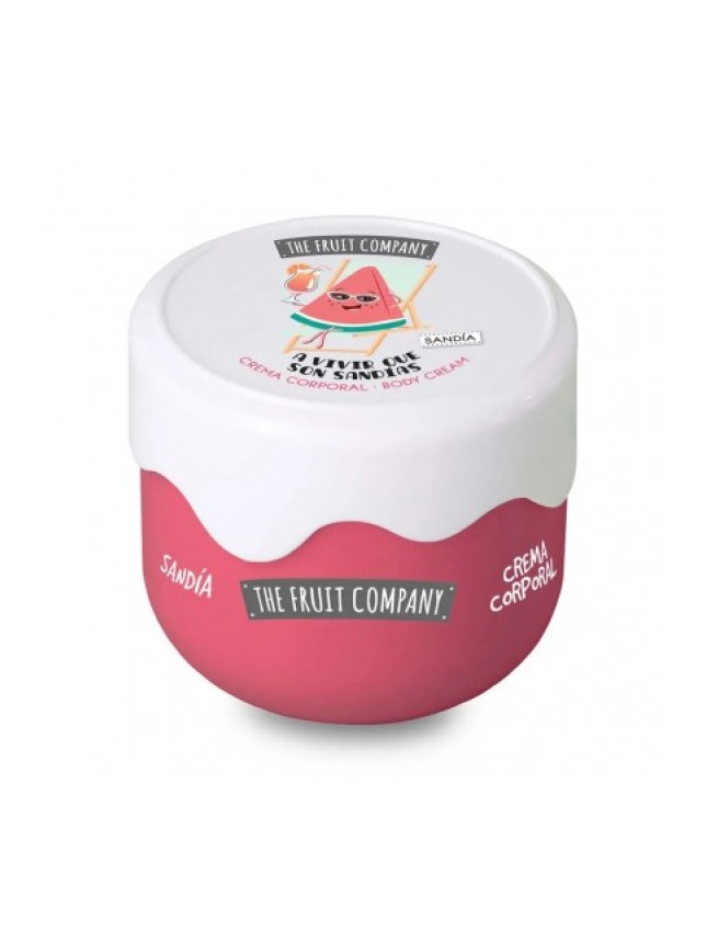 The Fruit Company Silk Effect Body Cream Vegan Κρέμα Σώματος Καρπούζι 200ml