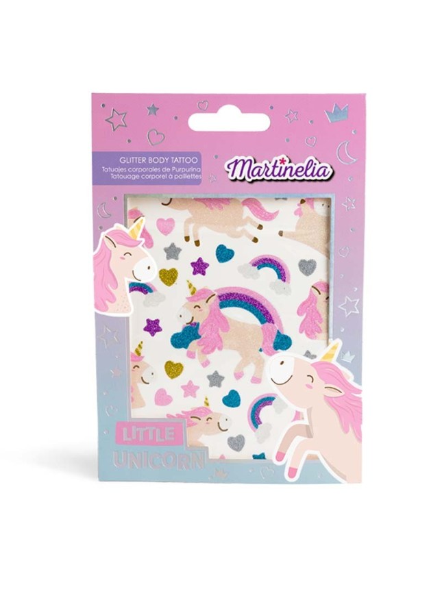 Martinelia Little Unicorn Glitter Body Tattoo LL-68023