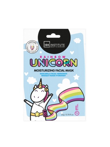 IDC Institute Rainbow Unicorn Moisturizing Facial Mask (90016)