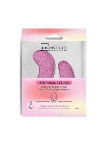 IDC Institute Glitter Hydrogel Eye Patches Επιθέματα Τζελ για τα Μάτια Με Γκλίτερ 1Pair  Ροζ