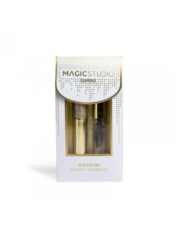 Magic Studio Diamond Glam Eyes Duo Mini Set Mascara & Eyebrow Gel (90121)