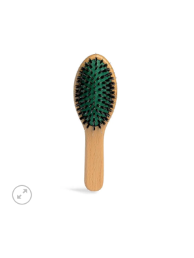 IDC Institute Double Bristle Oval Hair Brush Wooden – Βούρτσα Μαλλιών με Διπλή Τρίχα Ξύλινη (35125)