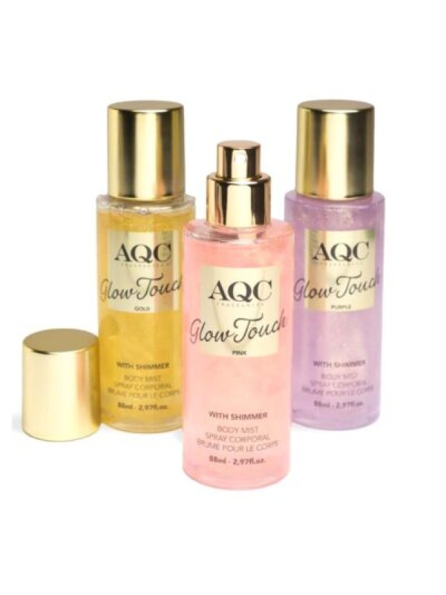 AQC Glow Touch Shimmer Body Mist με Shimmer 88ml