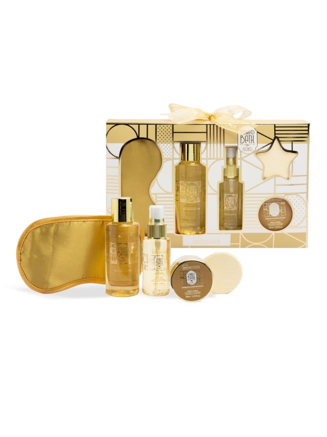 IDC Scented Bath Gold Vanilla & Sandalwood Box Set (42257) IDC Scented Bath Gold Vanilla & Sandalwood Box Set (42257)