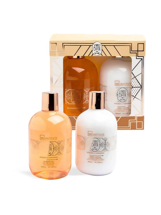 IDC Scented Bath Bronze Set Orange & Cinnamon (42270)