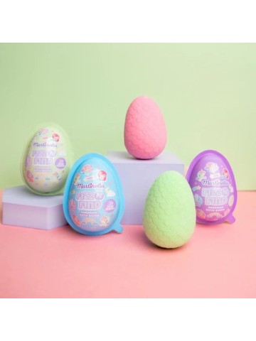 MARTINELIA egg bath bomb with surprise, 150 g