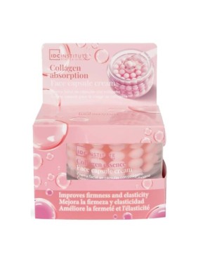IDC Institute Pink Collagen Essence Capsule Face Cream Ενυδατική Κρέμα με Κάψουλες Κολλαγόνου 50ml (90480)