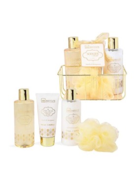 IDC Institute Scented Bath Gold Metallic Set Vanilla & Bergamot Σετ Μπάνιου (99158) IDC Institute Scented Bath Gold Metallic Set Vanilla & Bergamot Σετ Μπάνιου (99158)