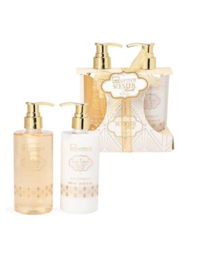 IDC Institute Scented Bath Gold Shower Duo Set (99257) IDC Institute Scented Bath Gold Shower Duo Set (99257)