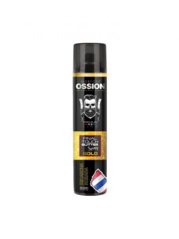 Morfose Ossion Glitter Σπρέυ Μαλλιών Χρυσό - 300ml (10520)