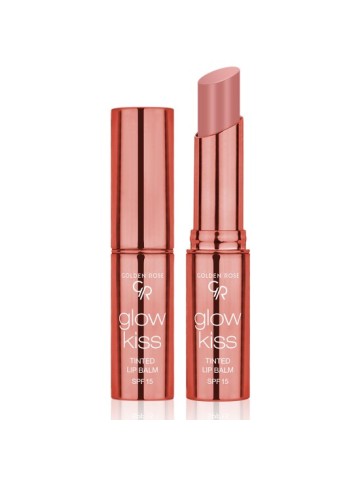 Golden Rose Glow Kiss Tinted Lipbalm 01 Vanilla Late