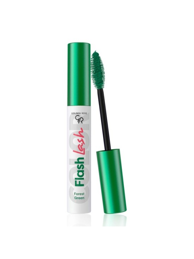 Golden Rose Flash Lash Colored Mascara 02 Forest Green 