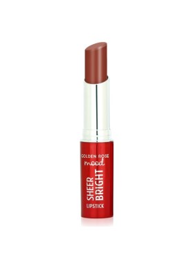 Golden Rose Mood Sheer Bright Lipstick 105 Hazelnut