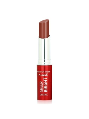 Golden Rose Mood Sheer Bright Lipstick 105 Hazelnut