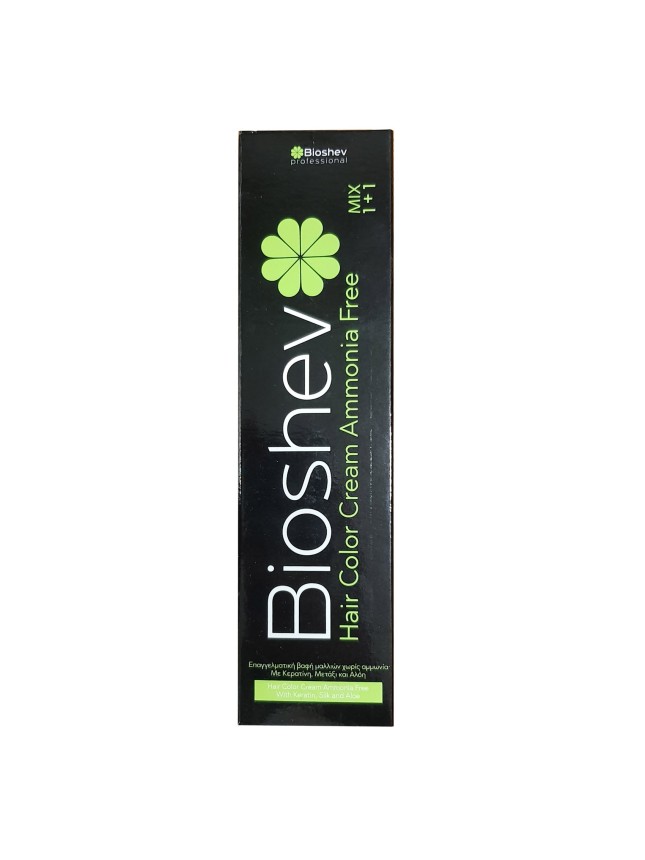 Bioshev Hair Color Cream Xωρίς Αμμωνία 6.71 Ξανθό Σκούρο Καφέ Σαντρέ 100ml