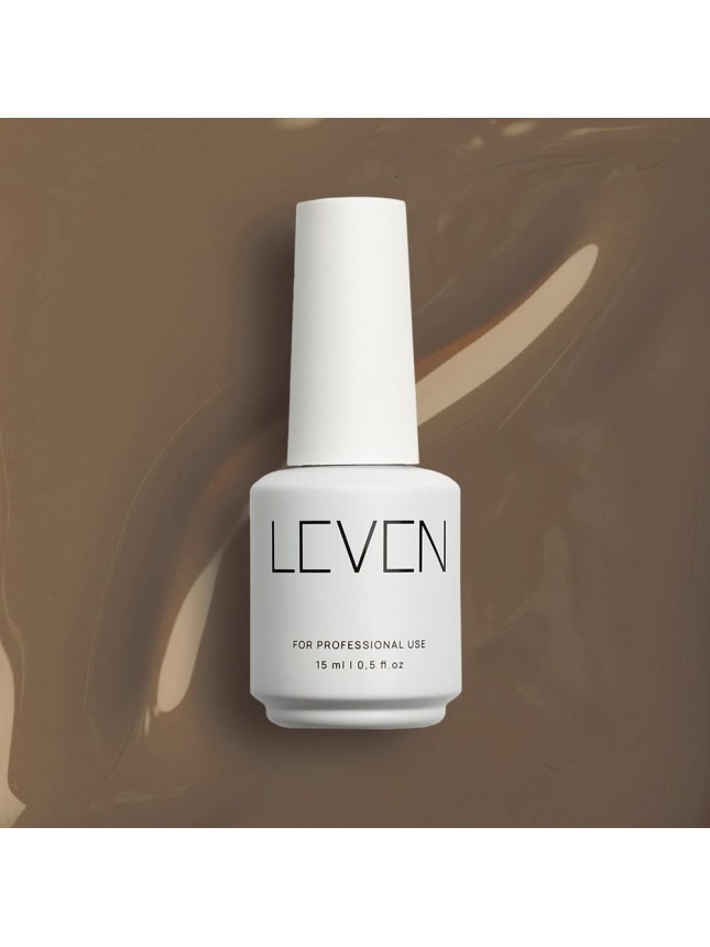 Leven | Ημιμόνιμο βερνίκι 15ml no. 386 Dark Ruby