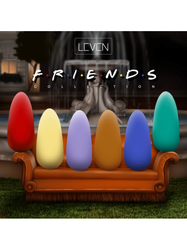 Leven | Ημιμόνιμα βερνίκια Friends (5+1 Δώρο)