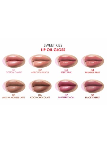 Golden Rose Sweet Kiss Lip Oil Gloss 08