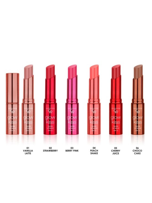 Golden Rose Glow Kiss Tinted Lipbalm 06 Choco Cake