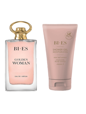 Bi-Es Golden Woman Gift Set for Women – Άρωμα EDP 90ml & Shower Gel 150ml