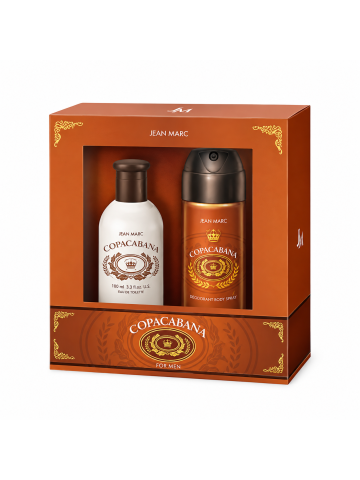 Jean Marc Copacabana Gift Set Eau de Toilette 100ml & Body Spray 150ml