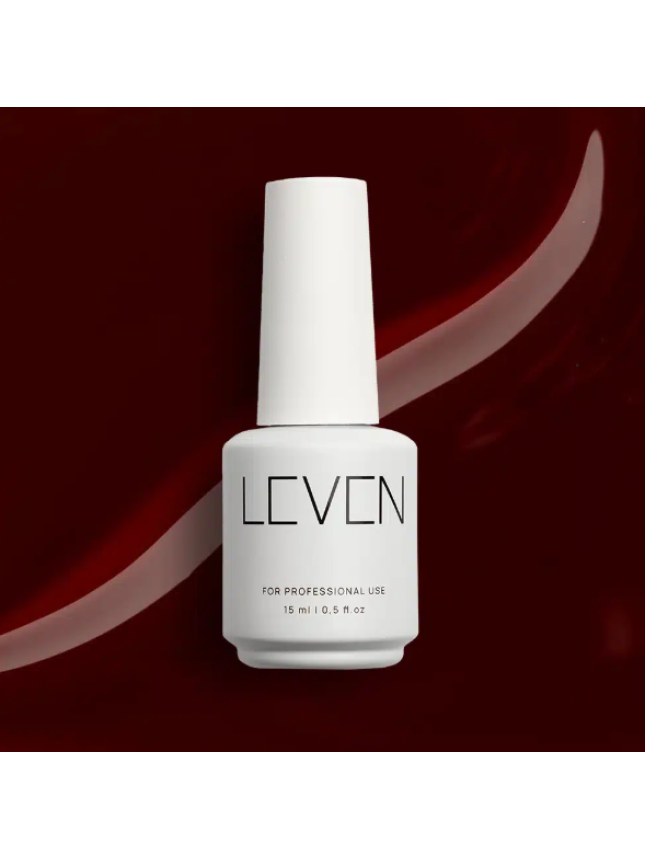 Leven | Ημιμόνιμο βερνίκι 15ml no. 241 Blood