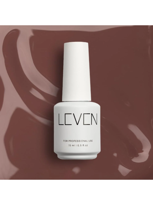 Leven | Ημιμόνιμο βερνίκι 15ml no. 025 Chestnut