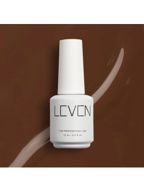 Leven | Ημιμόνιμο βερνίκι 15ml no. 026 Chocolate Leven | Ημιμόνιμο βερνίκι 15ml no. 026 Chocolate
