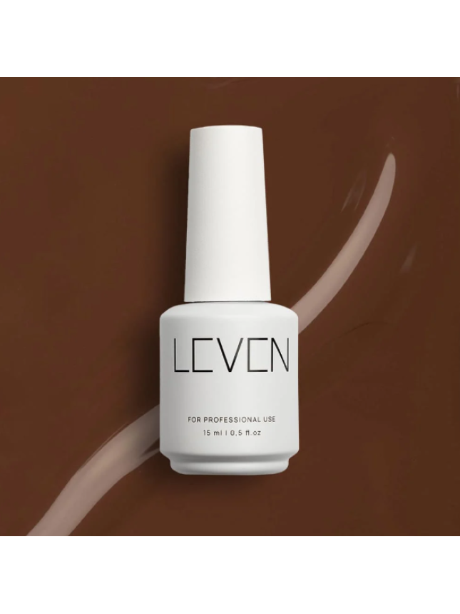 Leven | Ημιμόνιμο βερνίκι 15ml no. 026 Chocolate