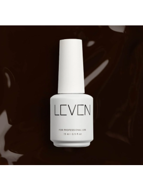 Leven | Ημιμόνιμο βερνίκι 15ml no. 028 Espresso Leven | Ημιμόνιμο βερνίκι 15ml no. 028 Espresso