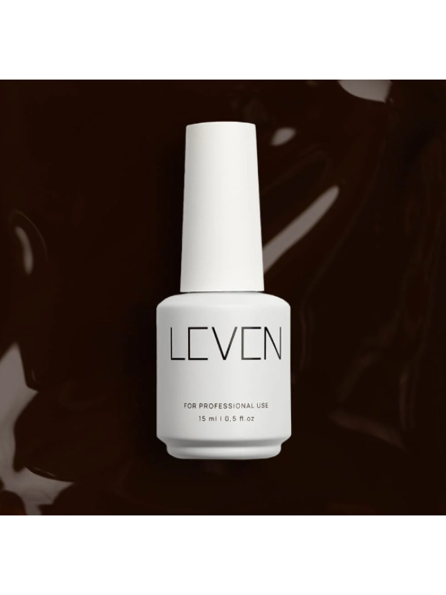 Leven | Ημιμόνιμο βερνίκι 15ml no. 028 Espresso