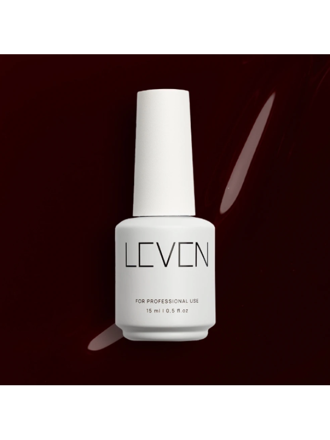 Leven | Ημιμόνιμο βερνίκι 15ml no. 031 Maroon